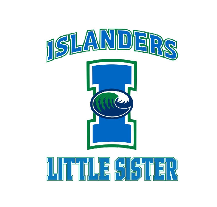 Texas A&M-CC Islanders Little Sister Logo iron on transfers for clothing